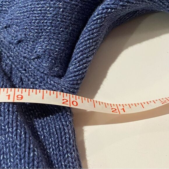 Vintage Fia Italia Hand Loomed Blue Sweater Women's Size Medium - Picture 5 of 10